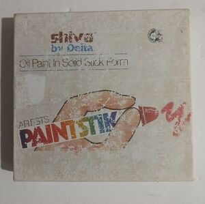 Vintage Shiva By Delta Oil Paint In Solid Stick Form  set of 6